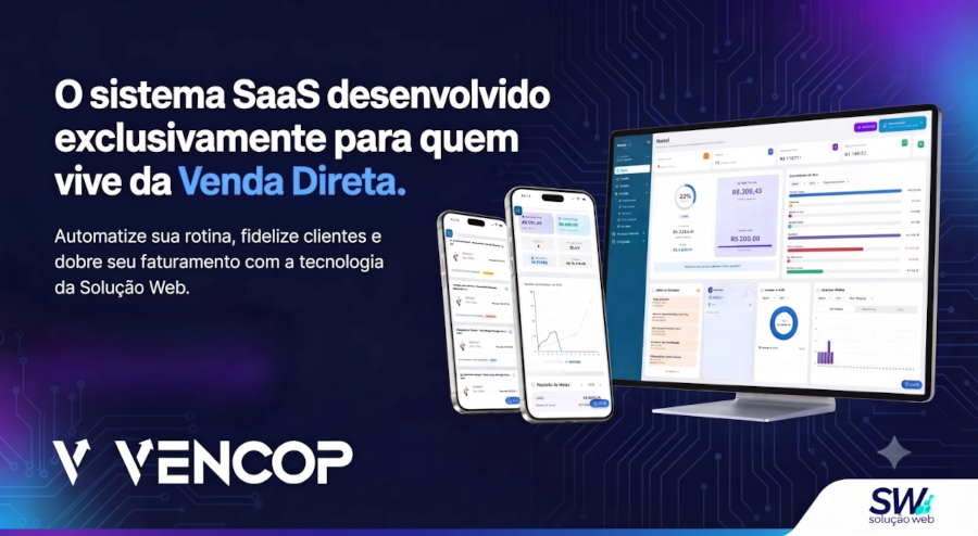 Painel Vendas360 - Solução Web TI